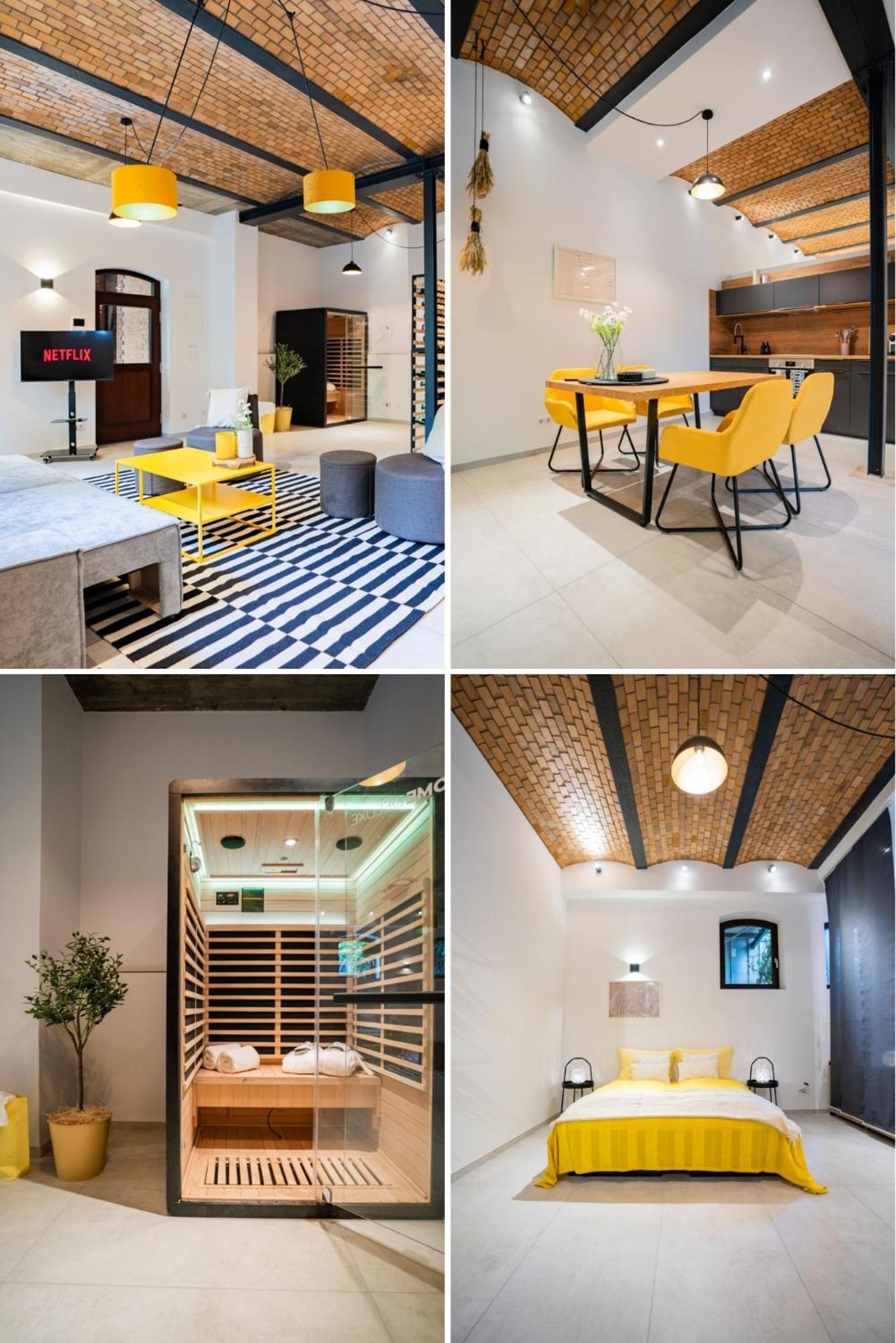 Luxurioeses 100M2 Loft Mit Sauna & Parkplatz - Platz Fuer 4 Personen วิสบาเดน ภายนอก รูปภาพ